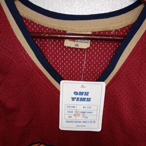 Big & Tall Wine & Gold Cleveland Cavaliers Jersey